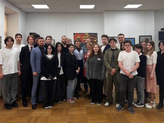 Студенты РОСБИОТЕХа посетили презентацию выставки «Герои Z.O.V.» 