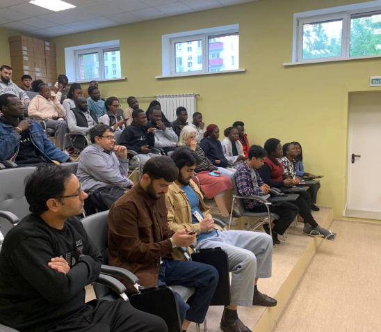 В филиале РОСБИОТЕХа состоялась встреча по изменениям в законодательстве для иностранных студентов