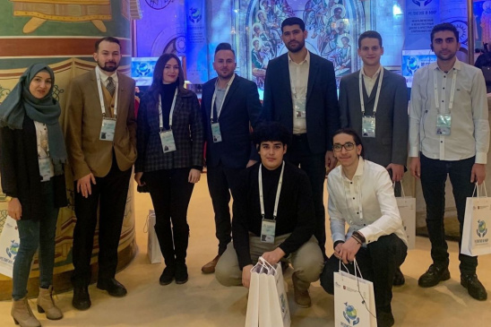 Представитель МГУПП с группой студентов из Сирии принял участие в VII Московском международном форуме «Религия и Мир»