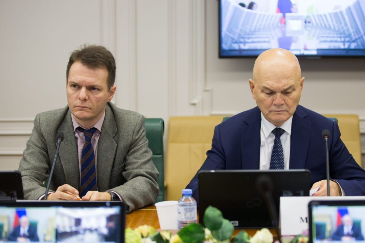 Заседание Комитета СФ по аграрно-продовольственной политике и природопользованию с профильным Комитетом Маджлиси милли Маджлиси Оли Республики Таджикистан