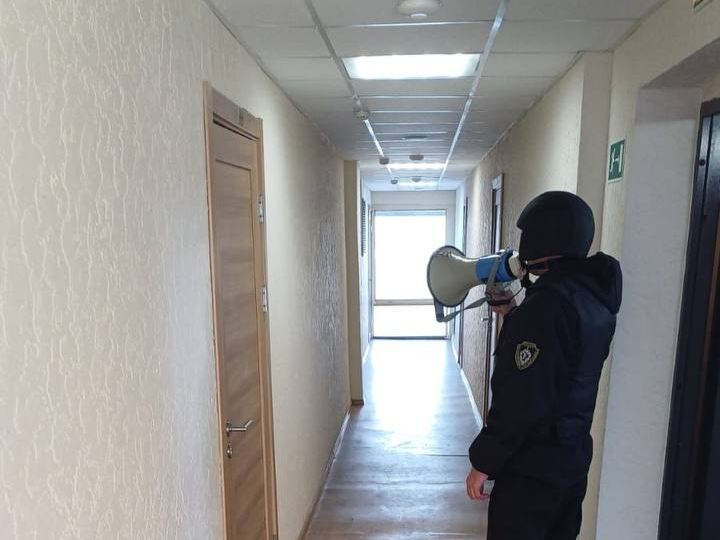 в РОСБИОТЕХе прошло практическое занятие по мерам безопасности и действиям в чрезвычайных ситуациях