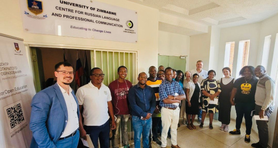 Итоги первой недели работы Центра открытого образования в Зимбабве