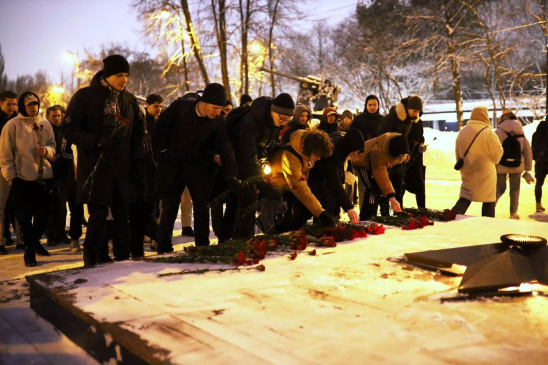 Студенты РОСБИОТЕХа отдали дань памяти защитникам блокадного Ленинграда 