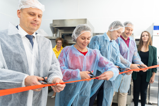 Торжественный запуск технологической линии по производству хлеба и хлебобулочных изделий АО «Шебекинский машиностроительный завод»