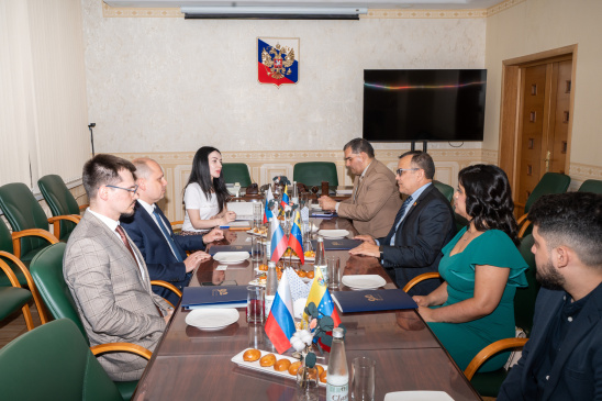 Встреча руководства РОСБИОТЕХ и делегации посольства Боливарианской республики Венесуэла: обмен опытом и укрепление отношений